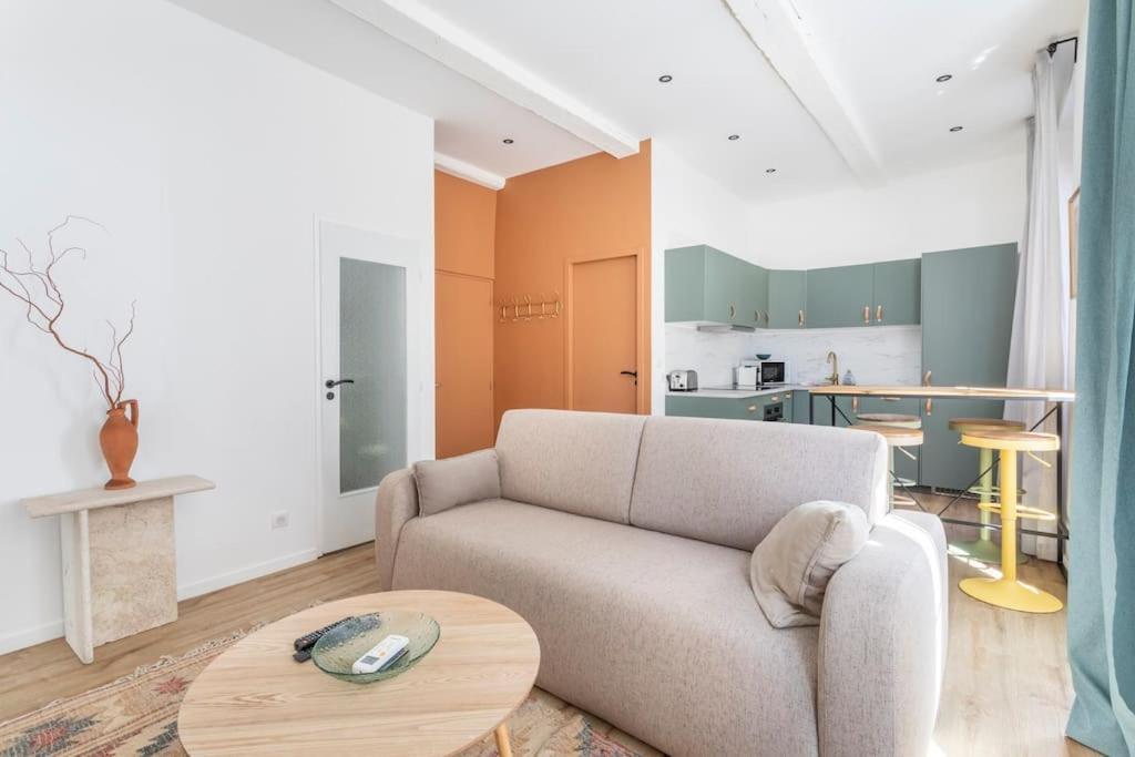 Cosy Appartement Au Coeur Du Cours Julien Marseille Luaran gambar